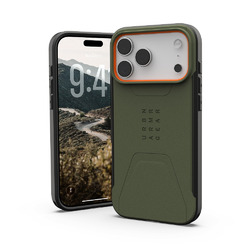 Ｕｒｂａｎ　Ａｒｍｏｒ　Ｇｅａｒ iPhone 17 Pro Max用 MagSafe対応 CIVILIAN(オリーブ/オレンジ)(UAG-IPH25LA-CMS-O/O) 取り寄せ商品｜ナノズ　店