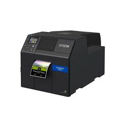 エプソン EPSON カラーラベルプリンター/4インチ/マット顔料インク/オートカッター(CW-C6020AM) 取り寄せ商品