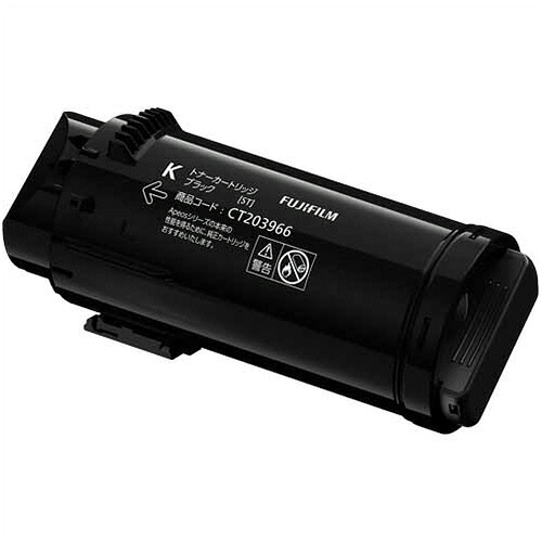 富士フイルム FUJI FILM トナーカートリッジ ブラック CT203966 1個(4982012862646 x1) 取り寄せ商品 18,384円