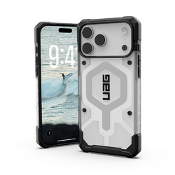 Ｕｒｂａｎ　Ａｒｍｏｒ　Ｇｅａｒ iPhone 17 Pro Max用 MagSafe PATHFINDER CLEAR(アイス/シルバー)(UAG-IPH25LA-MS-I/S) 取り寄せ商品