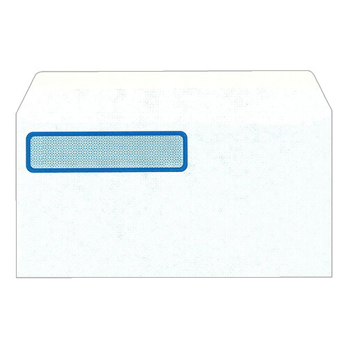 ピーシーエー PCA 窓付封筒(給与明細書B/C用) 500枚(対応OS:その他)(PA1117G) 取り寄せ商品