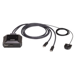 ＡＴＥＮ US3312 2界面USB-C DisplayPort KVM取り替えっこ 取り寄せ商いもの