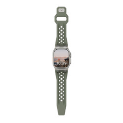 Ｕｒｂａｎ　Ａｒｍｏｒ　Ｇｅａｒ Apple Watch 49/46/45/44mm用 MONARCH バンド (オリーブ/チタン)(UAG-AWLP-OL/TI) 取り寄せ商品