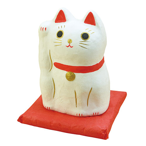 群馬県 伝統工芸品 高崎張り子縁起物招き猫張り子猫(大) 楽天市場】群馬県 伝統工芸品 高崎張り子縁起物 招き猫張り子猫（大