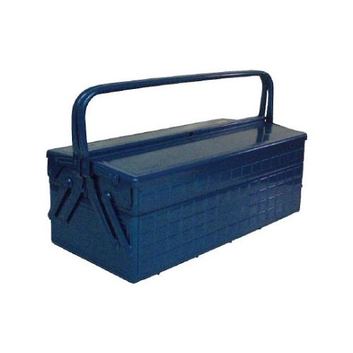 トラスコ中山 2段式工具箱 472X220X289 ブルー GL-470-B(61-2480-35) 取り寄せ商品