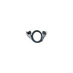 ＡＴＥＮ シングルリンクDVI-D/USB/オーディオ/3m　2L-7D03U 取り寄せ商品｜ナノズ　店