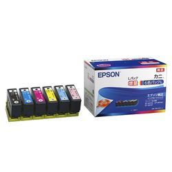 エプソン EPSON インクカートリッジ/カニ 6色パックL(増量)(KNI-6CL-L) 目安在庫\u003d○