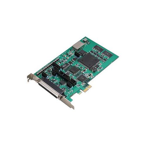 コンテック（産業ＰＣ） PCI Express 対応 100KSPS 12 ビット分解能 アナログ入出力ボード AIO-121601E3-PE(67-7504-68) 取り寄せ商品