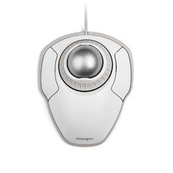 KENSINGTON K72500JP Orbit Trackball with Scrollring White & Gray 取り寄せ商品画像