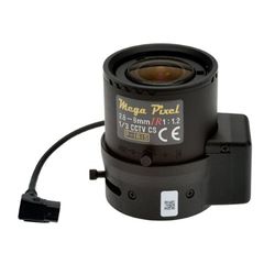 アクシスコミュニケーションズ 5800-671 LENS CS VF 2.8-8MM F1.2 P-IRIS 取り寄せ商品