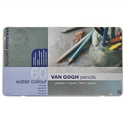 桜クレパス SAKURA COLOR PRODUCTS ヴァンゴッホ水彩画色鉛筆６０色仕掛ける(T9774-0065) 取り寄せ商いもの