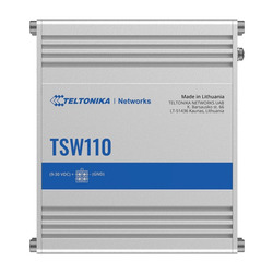 テルトニカ・ネットワークス L2アンマネージドスイッチ TSW110(TSW110000050) 取り寄せ商品
