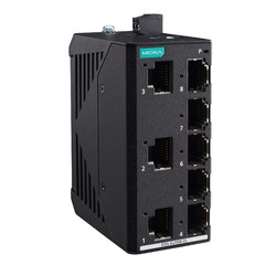 ＭＯＸＡ 8P アンマネージドフルギガビットイーサネットスイッチ メタル筐体(EDS-G2008-EL) 取り寄せ商品