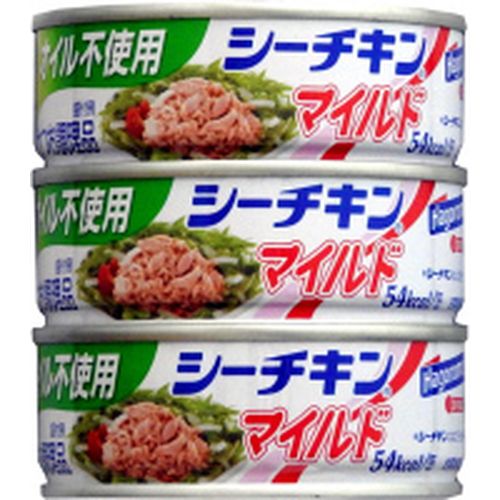 はごろもフーズ はごろもオイル不シチキンマイルド70*3(24個)(4902560001090 ×24) 取り寄せ商品|ナノズ 店