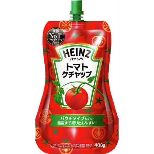 ハインツ日本 トマトケチャップパウチ４００ｇ 24セット(4902521271210x24) 取り寄せ商品