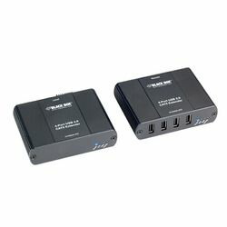 ブラックボックス・網状組織お持て成し USB2.0エクステンダ CATx UTP 4界面 集積回路400A-R2 取り寄せ商いもの