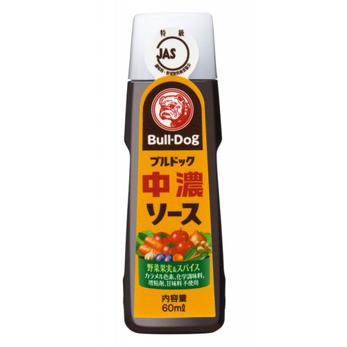ブルドックソース ブル ミニパック 中濃ソース ６０ｍｌ（80個）(0000049753110 ×80) 取り寄せ商品