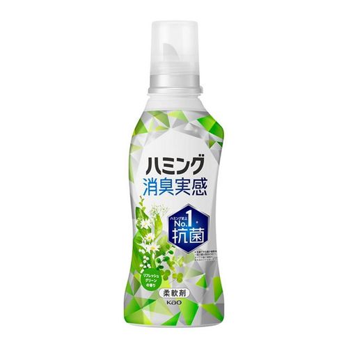 花王（kao） ハミング消臭実感 リフレッシュグリーン 本体 510ml ×12セット(4901301418142 x12) 取り寄せ商品