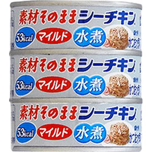 はごろもフーズ はごろも素材そのままシーマイルド70*3(24個)(4902560001991 ×24) 取り寄せ商品|ナノズ 店