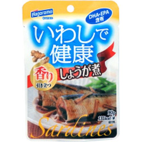 はごろもフーズ はごろもいわしで健康しょうが煮パウチ90(12個)(4902560042000 ×12) 取り寄せ商品