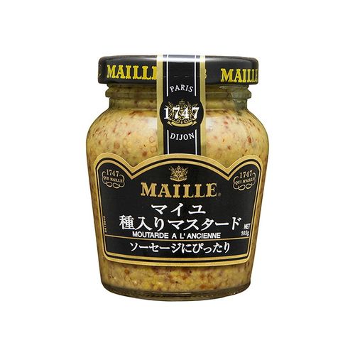 エスビー食品 ＳＢ マイユ種入りマスタード １０３ｇ（48個）(0000030547216 &times;48) 取り寄せ商品｜ナノズ　店