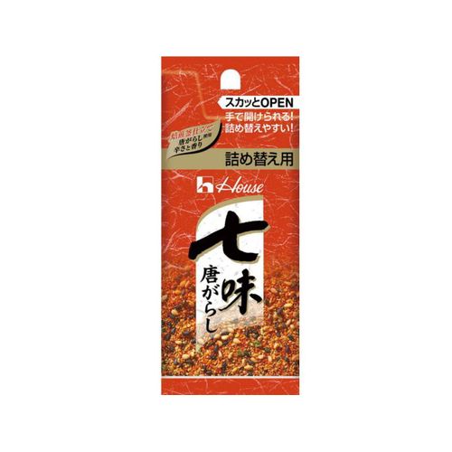 ハウス食品 ハウス 七味唐辛子 袋 １２ｇ（120個）(0000049716610 ×120) 取り寄せ商品