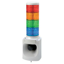 パトライト LKEH-410FA-RYGB LED積層交通信号灯付き添い人陰電子音知らせ器 LKEH-FA 取り寄せ商いもの