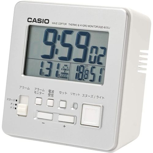 楽天市場】電波 めざまし 時計 DQD-851J-8JF CASIO カシオ 電子