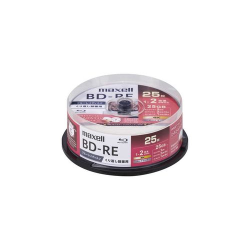 Ｍａｘｅｌｌ 録画用ブルーレイディスクBD-RE 25枚風呂敷き包み 8仕かける(4902580796501 x8) 取り寄せ商いもの 録画・録音用メディア-ブルーレイディスクメディア-TV・オーディオ・カメラ