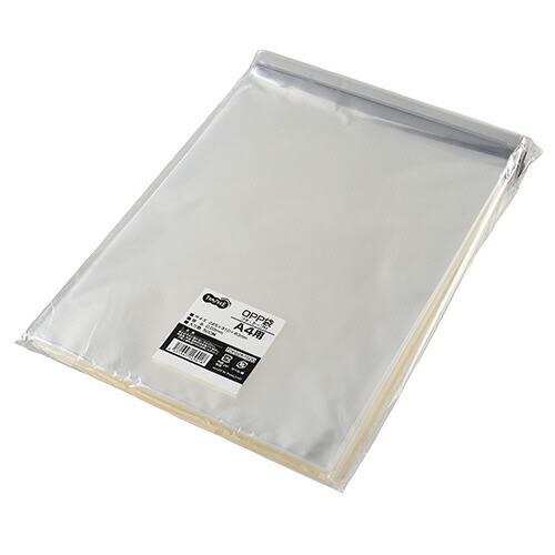 TPS OPP袋 フタ・テープ付 A4用 225×310+40mm 1セット(1000枚:500枚×2パック)(4571347169218 x2) 取り寄せ商品