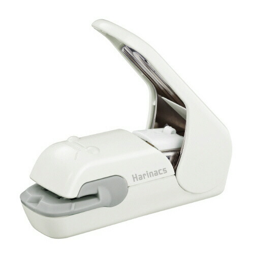 KOKUYO Harinacs Press Staple-Free Stapler - Pale White