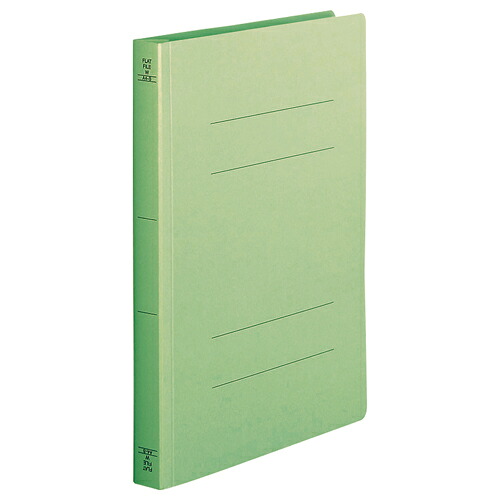 TPS フラットファイル(厚とじW) A4タテ 250枚収容 緑 1セット(200冊:10冊x20パ(4582216792123 x20) 取り寄せ商品