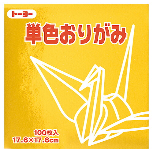 トーヨー 単色澱がみ(きん) 17.6×17.6糎 1仕掛ける(1200枚:100枚×12風呂敷き包み)(4902031290480 x12) 取り寄せ商いもの