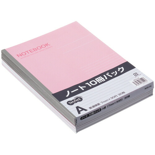 TPS ノートブック セミB5 A罫7mm 30枚 1セット(180冊:10冊×18パック)(4589585760296 x18) 取り寄せ商品