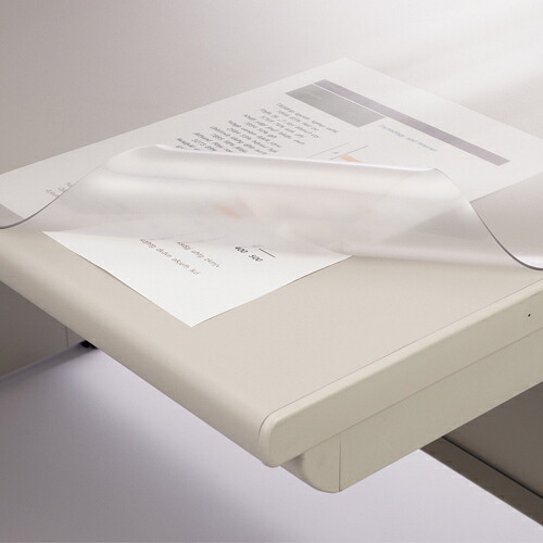ライオン事務器 LION デスクマット 再生塩ビ製 ノングレア仕上 シングル 1190×690×1.5mm 1セット(10枚)(4903331253250 x10) 取り寄せ商品 59,546円