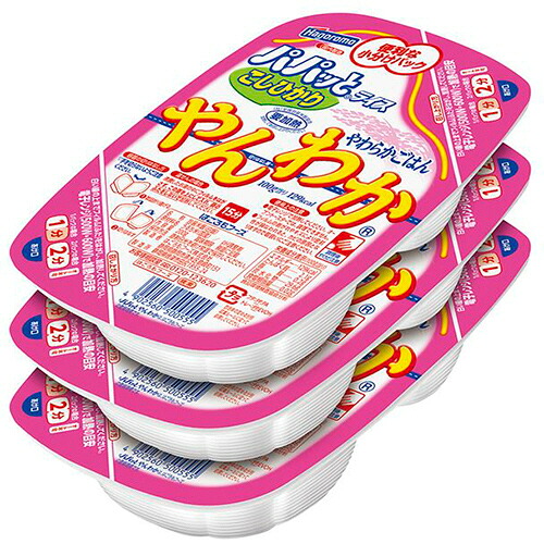 はごろもフーズ パパッとライス やんわかごはんこしひかり 200g/個 1セット(24個:3個×8パ(4902560500562 x8) 取り寄せ商品