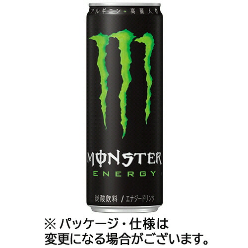 アサヒ飲料 ASAHI モンスター エナジー 355mL 缶 1セット(48本:24本×2ケース)(4897036690017 x48) 取り寄せ商品