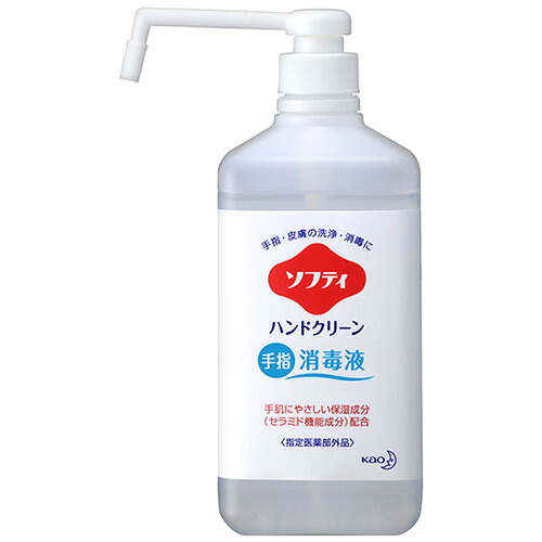 花王 ソフティ ハンドクリーン手指消毒液 1L 1セット(6本)(4901301508775 x6) 取り寄せ商品