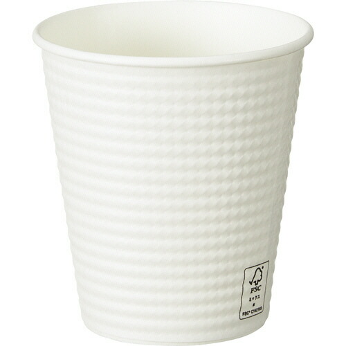 サンナップ エンボスカップ 210mL(7オンス) ホワイト 1セット(1500個:50個×30パック)(4901627048795 x30) 取り寄せ商品