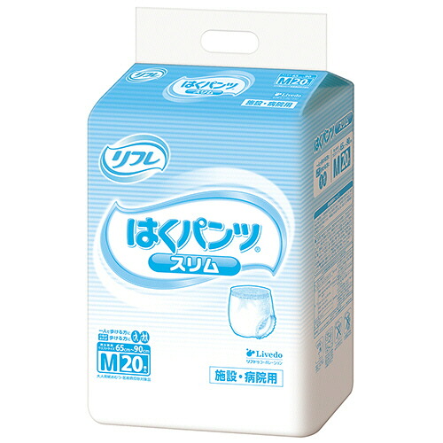 リブドゥコーポレーション リフレ はくパンツ スリムタイプ M 1セット(120枚:20枚x6パック)(4904585026478 x6) 取り寄せ商品|ナノズ 店