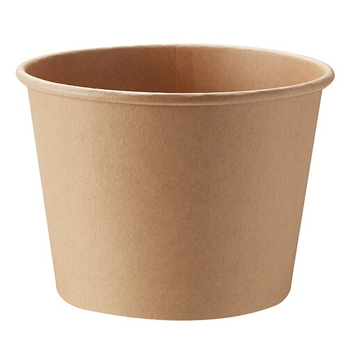 シモジマ 食品容器 未晒フードカップ 1000ml 1セット(500個:25個×20パック)(4901755675009 x20) 取り寄せ商品
