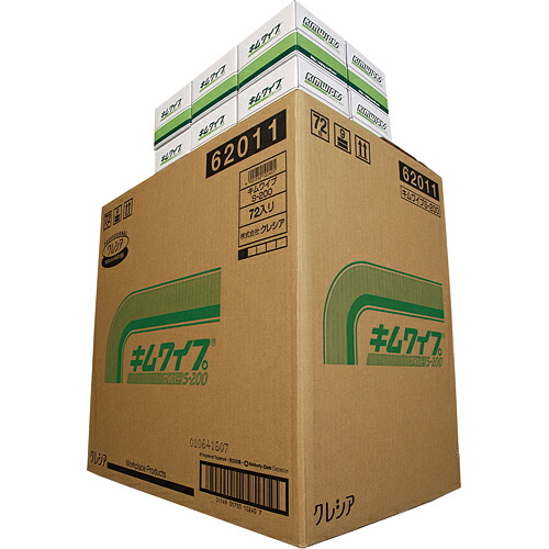 日本製紙クレシア キムワイプ S-200 1セット(14400枚:200枚×72パック)(4901750102401 x72) 取り寄せ商品