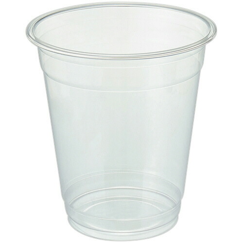 TPS リサイクルPETカップ 96mm口径 420mL 1セット(1000個:50個×20パック)(4589585768797 x20) 取り寄せ商品
