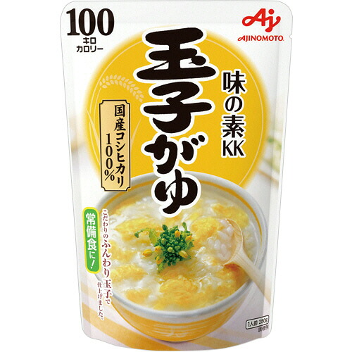 味の素 味の素KKおかゆ 玉子がゆ 250g 1セット(27パック)(4901001052400 x27) 取り寄せ商品