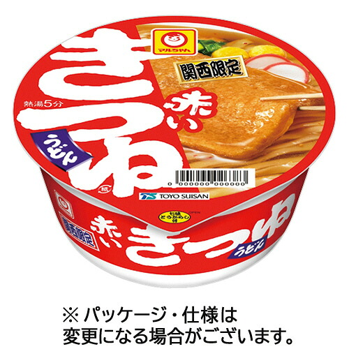 東洋水産 マルちゃん 赤いきつねうどん(関西) 96g 1セット(24食)(4901990360920 x24) 取り寄せ商品
