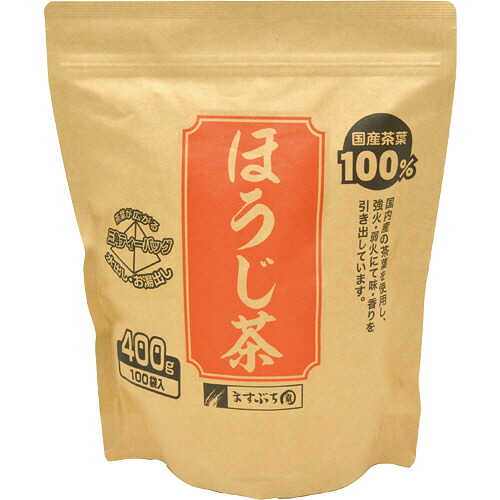 ますぶち園 オキロン 三角ティーバッグ ほうじ茶 1セット(500バッグ:100バッグ×5袋)(4978116201801 x5) 取り寄せ商品