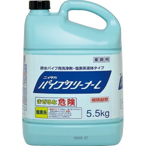 ニイタカ 煙管洗浄剤L 5.5kg 1仕掛ける(3本)(4975657230208 x3) 引き合い店卸し資産\u003d○