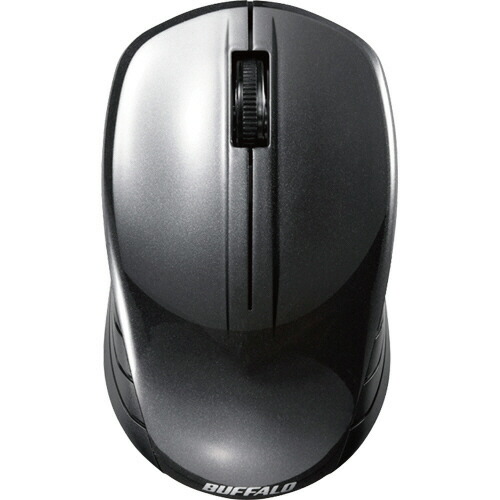 バッファロー 無線 BlueLED 3ボタン スタンダードマウス ブラック 1セット(3個)(4950190358534 x3) 取り寄せ商品