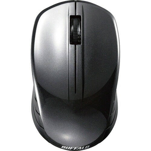 バッファロー 無線 BlueLED 3ボタン スタンダードマウス ブラック 1セット(10個)(4950190358534 x10) 取り寄せ商品