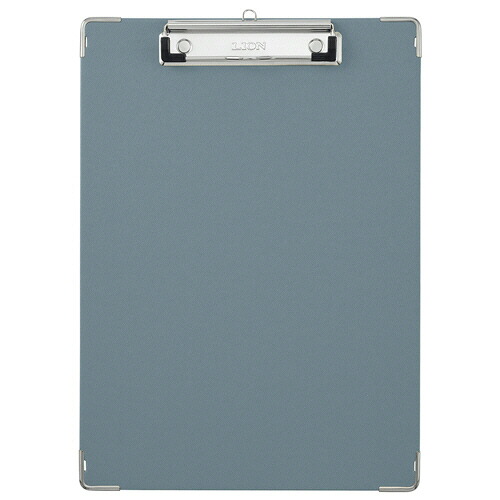 ライオン事務器 LION ボール用箋挟 A4タテ 灰 1セット(10枚)(4903331872321 x10) 取り寄せ商品
